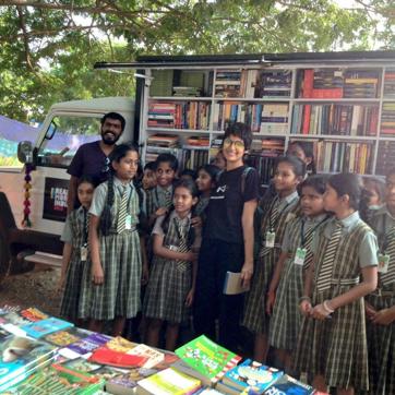 With a customised truck containing 4,000 books, Akshay Rautaray and Satabdi Mishra travelled nearly 11,000 kilometres in 85 days.