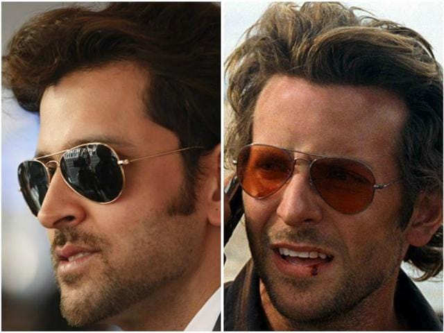 If the jawline and complexion were not cutting it for you, we are sure their hair would leave nothing to doubt. Bollywood demi-god Hrithik Roshan (left) and Hollywood hearthrob Bradley Cooper are so similar in their looks that we hope they play brothers in a movie some day. And whenever that happens, ladies, be advised to keep oxygen tanks handy. (HT PHOTO)