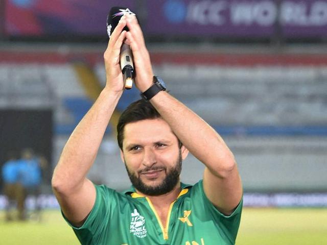 Shahid Afridi said he felt fit enough to play, but not to captain Pakistan any longer after his team’s exit from the World T20. (AP) Shahid Afridi said he felt fit enough to play, but not to captain Pakistan any longer after his team’s exit from the World T20. (AP)