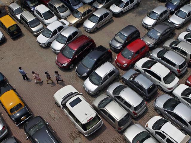 One-time parking charges are levied according to the cost of the car and the fuel it burns (Hindustan Times) One-time parking charges are levied according to the cost of the car and the fuel it burns (Hindustan Times)