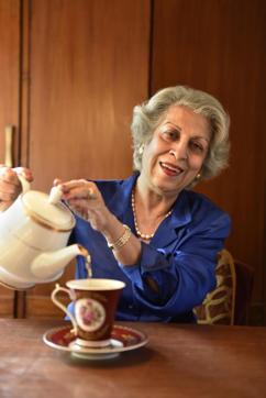 Rekha Sarin’s book, Chai, traces its colonial and tribal Indian roots (Saumya Khandelwal/HT Photo) Rekha Sarin’s book, Chai, traces its colonial and tribal Indian roots (Saumya Khandelwal/HT Photo)