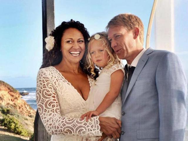 Hart married Andersen after tracking him down so he could meet their daughter, Leila. (Photo courtesy: Aminah Hart’s Facebook page.) Hart married Andersen after tracking him down so he could meet their daughter, Leila. (Photo courtesy: Aminah Hart’s Facebook page.)