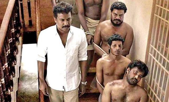 Visaaranai is based on the true experience of a Coimbatore-based autorickshaw driver, M Chandra Kumar who wrote a book, Lock Up, narrating his 13 days in a small prison cell in Andhra Pradesh.