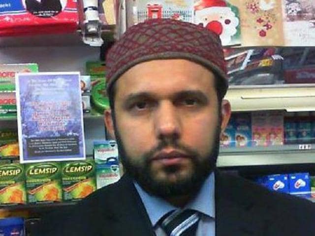 Asad Shah was stabbed 30 times and had his head stamped on during a savage attack at his store in Glasgow last Thursday. (Facebook) Asad Shah was stabbed 30 times and had his head stamped on during a savage attack at his store in Glasgow last Thursday. (Facebook)