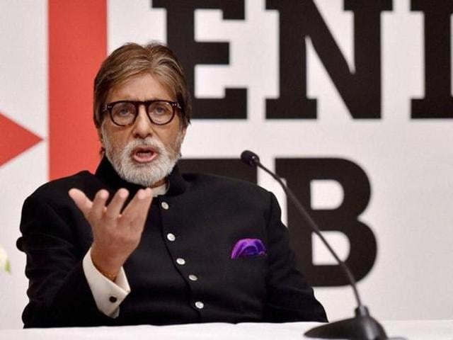 Bollywood actor Amitabh Bachchan speaks during a press briefing on the US government’s commitment to end TB, ahead of the World TB Day in New Delhi on Monday. (PTI) Bollywood actor Amitabh Bachchan speaks during a press briefing on the US government’s commitment to end TB, ahead of the World TB Day in New Delhi on Monday. (PTI)