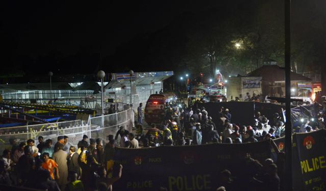 At least 65 people were killed after an explosion ripped through the parking lot of a crowded park where many minority Christians had gone to celebrate Easter Sunday in the Pakistani city of Lahore. (AFP Photo) At least 65 people were killed after an explosion ripped through the parking lot of a crowded park where many minority Christians had gone to celebrate Easter Sunday in the Pakistani city of Lahore. (AFP Photo)