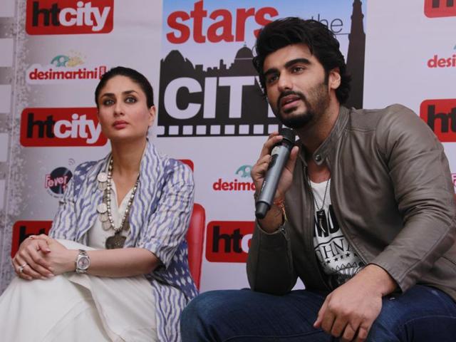 “Kareena Kapoor is someone who is searching and looking for happiness and she’s not insecure” he added. (Shivam Saxena/HT PHotos) 