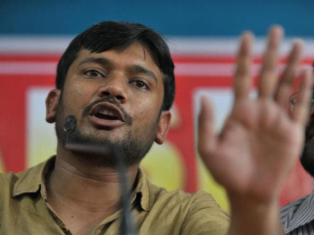 Jawaharlal Nehru University (JNU) students’ union president Kanhaiya Kumar during a press conference in Hyderabad last week. (AFP) Jawaharlal Nehru University (JNU) students’ union president Kanhaiya Kumar during a press conference in Hyderabad last week. (AFP)