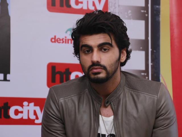 “If everyone will go to Hollywood, who will I work with?” asks Arjun Kapoor. (Shivam Saxena/HT PHotos) 