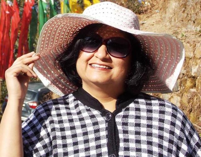 Shreya Bhattacharji, who was also the dean of students’ welfare, was suspended on March 28 for inviting MN Panini, a retired JNU professor with the Centre for the Study of Social System, to be the guest of honour at a function to commemorate the 140th birth anniversary of Sardar Vallabh Bhai Patel held on March 19 (Shreya’s Facebook page) Shreya Bhattacharji, who was also the dean of students’ welfare, was suspended on March 28 for inviting MN Panini, a retired JNU professor with the Centre for the Study of Social System, to be the guest of honour at a function to commemorate the 140th birth anniversary of Sardar Vallabh Bhai Patel held on March 19 (Shreya’s Facebook page)