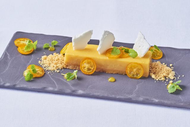 Baked Kumquat Cheesecake. Baked Kumquat Cheesecake.