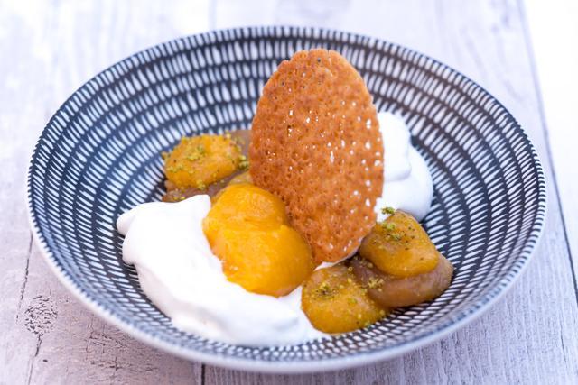 Apricot Kernel Pannacotta. Apricot Kernel Pannacotta.