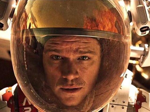 Ridley Scott’s Martian starring Matt Damon may be set in space but it is grounded in human emotions of surviving, inventing and clinging on to hope. ((20th Century Fox)) Ridley Scott’s Martian starring Matt Damon may be set in space but it is grounded in human emotions of surviving, inventing and clinging on to hope. ((20th Century Fox))