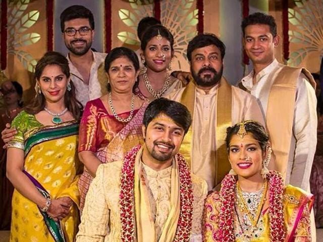 Sreeja wedding: Chiranjeevi's daughter marries Kalyan | Hindustan Times
