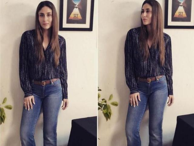 Is it 1970’s again? Because we wouldn’t mind some flared pants and poker-straight hair right now. (Instagram)
