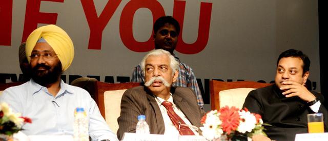 From left: Punjab finance minister Parminder Singh Dhindsa, Maj Gen (retd) GD Bakshi and BJP spokesman Sambit Patra at a seminar on national security at Law Bhawan, Sector 37, in Chandigarh on Wednesday. (Keshav SIngh/HT Photo) From left: Punjab finance minister Parminder Singh Dhindsa, Maj Gen (retd) GD Bakshi and BJP spokesman Sambit Patra at a seminar on national security at Law Bhawan, Sector 37, in Chandigarh on Wednesday. (Keshav SIngh/HT Photo)