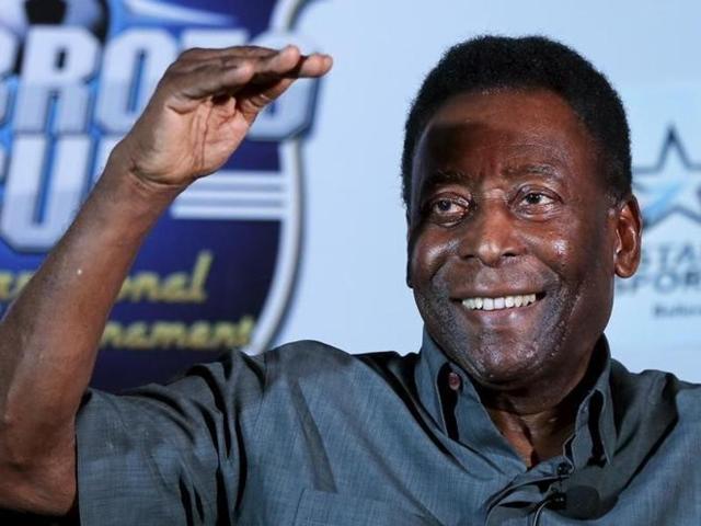 File photo of legendary Brazilian soccer player Pele in Gurgaon, India. (Reuters) File photo of legendary Brazilian soccer player Pele in Gurgaon, India. (Reuters)