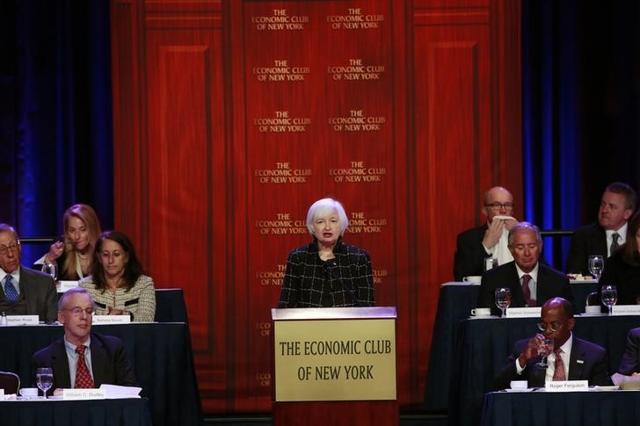 U.S. Federal Reserve chair Janet Yellen speaks to the Economic Club of New York in New York March 29, 2016. (Reuters) U.S. Federal Reserve chair Janet Yellen speaks to the Economic Club of New York in New York March 29, 2016. (Reuters)