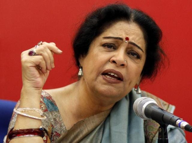 Actor and BJP MP Kirron Kher asserted that the 1984 riots were “backed by the government of the time” and underlined that several Congress leaders have been indicted by a number of probes. But she insisted that no state backing was given in the 2002 riots that had taken place when Prime Minister Narendra Modi was the chief minister of Gujarat. Talking to HT on the phone, the Chandigarh MP said Modi had been “cleared by the Supreme Court”.(Arun Sharma/HT File Photo)