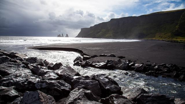 Vík í Mýrdal (Photo courtesy: Wikipedia Commons ) Vík í Mýrdal (Photo courtesy: Wikipedia Commons )