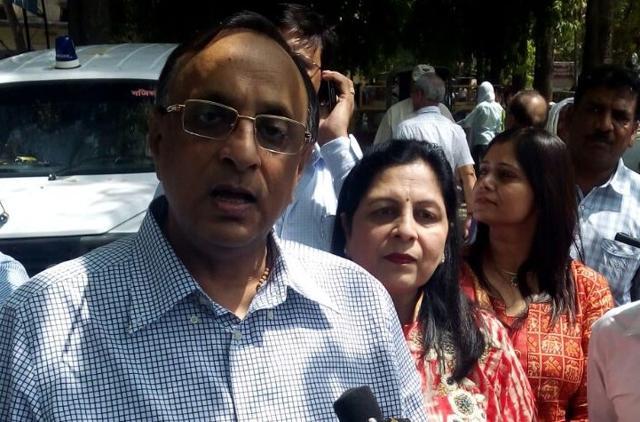 Businessman Ganesh Gupta spent his childhood in his ancestral house. However, since he moved to Mumbai two decades ago, the house has been vacant. Gupta finally decided to donate the house to the temple, according to his lawyer. (HT Photo)