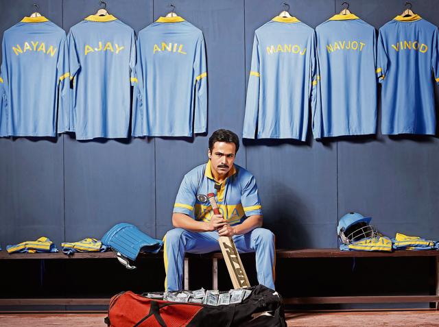 Emraan Hashmi’s look in Azhar. Emraan Hashmi’s look in Azhar.