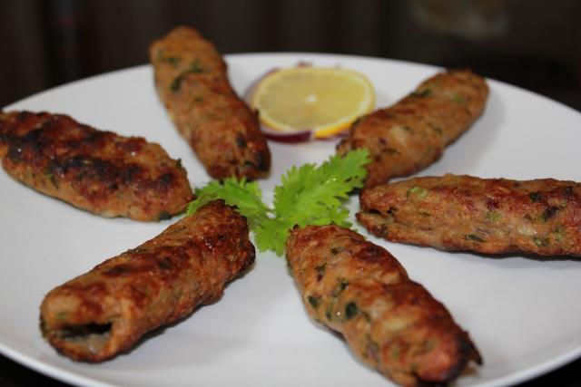 Mutton seekh kebab Mutton seekh kebab