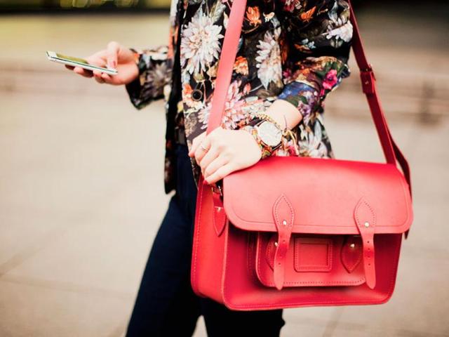 We love choosing red as a neutral, since it’s a bit more interesting than black or brown. (Pinterest) We love choosing red as a neutral, since it’s a bit more interesting than black or brown. (Pinterest)