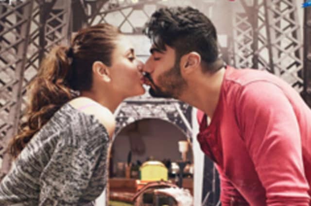 The famous kiss from Ki and Ka.