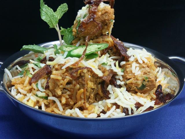 Mutton biriyani. Mutton biriyani.