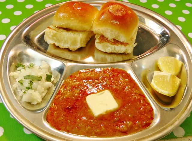 Pav bhaji. Pav bhaji.
