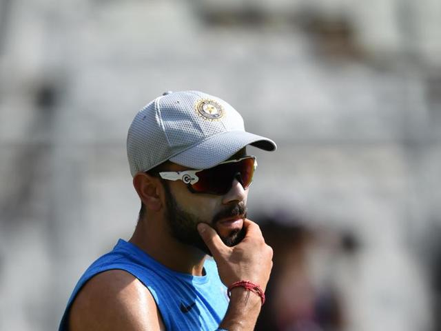 During the course of this match-winning innings against Australia on Sunday, Kohli became the fastest to reach 1,500 runs in T20 Internationals, erasing Gayle’s mark. (Kunal Patil/HT photo) During the course of this match-winning innings against Australia on Sunday, Kohli became the fastest to reach 1,500 runs in T20 Internationals, erasing Gayle’s mark. (Kunal Patil/HT photo)