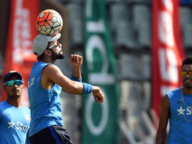 Even, West Indies captain Darren Sammy admitted that Kohli would be a big factor in semi-final. (Kunal Patil/HT photo) Even, West Indies captain Darren Sammy admitted that Kohli would be a big factor in semi-final. (Kunal Patil/HT photo)