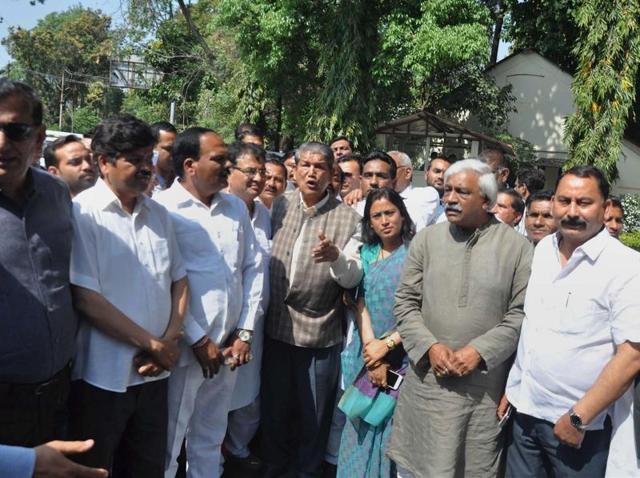 The Congress, which has been hit by the political turmoil in Uttarakhand, is also taking precautions to make sure its legislators don’t become ‘soft targets’ for ‘hunters. The Congress, which has been hit by the political turmoil in Uttarakhand, is also taking precautions to make sure its legislators don’t become ‘soft targets’ for ‘hunters.