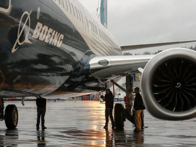 This file photo taken on December 8, 2015 shows Boeing's 737 MAX named the "Spirit of Renton" on the tarmac at the Boeing factory in Renton, Washington. (AFP Photo) This file photo taken on December 8, 2015 shows Boeing's 737 MAX named the "Spirit of Renton" on the tarmac at the Boeing factory in Renton, Washington. (AFP Photo)