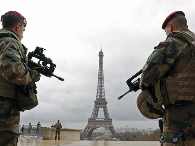 France has decided to deploy 1,600 additional police officers to bolster security at its borders and on public transport following the deadly blasts in Brussels.  (REUTERS) 