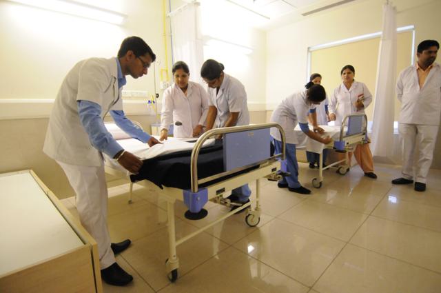 The Super specialty child hospital and post graduate institute in sector 30 has been funded by Noida Authority. (Burhaan Kinu/ HT Photo) The Super specialty child hospital and post graduate institute in sector 30 has been funded by Noida Authority. (Burhaan Kinu/ HT Photo)