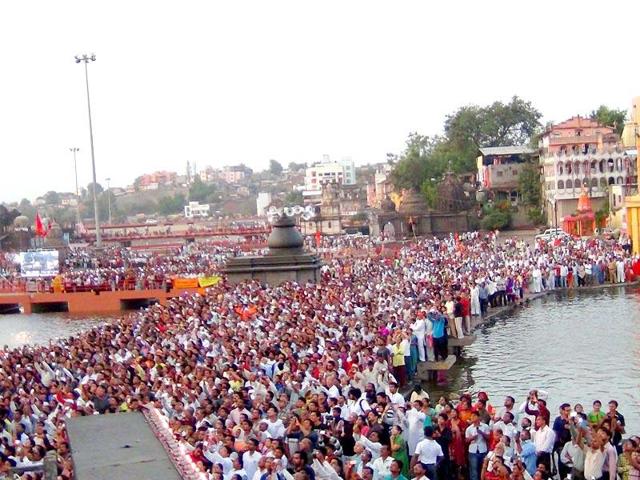 Ujjain Simhastha is a Hindu religious mela held every 12 years in the Ujjain city of Madhya Pradesh. It attracts millions of pilgrims. (File photo) Ujjain Simhastha is a Hindu religious mela held every 12 years in the Ujjain city of Madhya Pradesh. It attracts millions of pilgrims. (File photo)