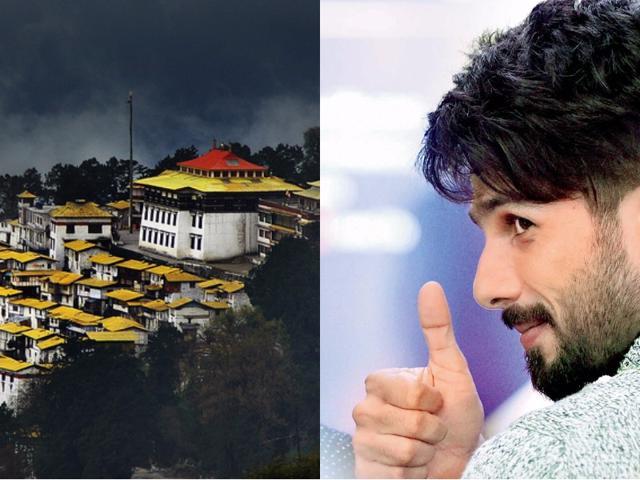 While shooting in Arunachal Pradesh, Shahid Kapoor couldn’t visit the famous Tawang Monastery due to his packed shooting schedule. But he plans to return to the state to visit the iconic site once the film’s shoot is over. (Agencies) While shooting in Arunachal Pradesh, Shahid Kapoor couldn’t visit the famous Tawang Monastery due to his packed shooting schedule. But he plans to return to the state to visit the iconic site once the film’s shoot is over. (Agencies)