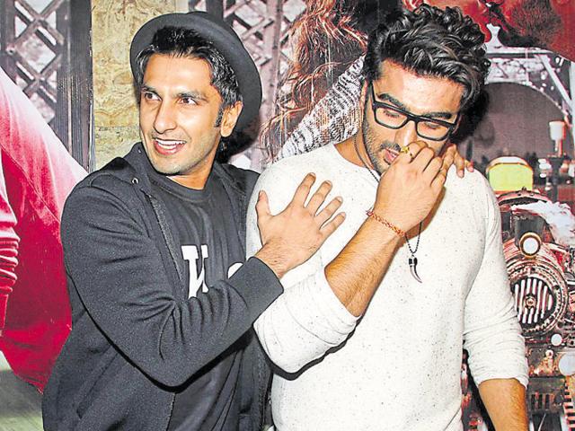 Ranveer Singh and Arjun Kapoor have worked together in Gunday. (Photo: Yogen Shah)