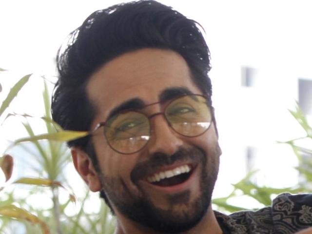 “I’ve worked with some amazing people, and I have found two great mentors in Aditya Chopra (producer) and Shoojit Sircar (film-maker) ,” says Ayushmann Khurrana.(Vidya Subramanian/ Hindustan Times)