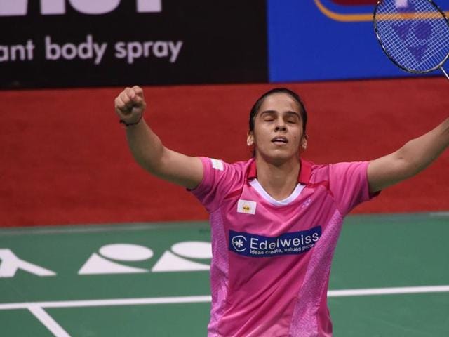Saina Nehwal plays a shot against Korea's Sung Ji Hyun during the Yonex-Sunrise India Open 2016 badminton tournament in New Delhi (AFP Photo) Saina Nehwal plays a shot against Korea's Sung Ji Hyun during the Yonex-Sunrise India Open 2016 badminton tournament in New Delhi (AFP Photo)