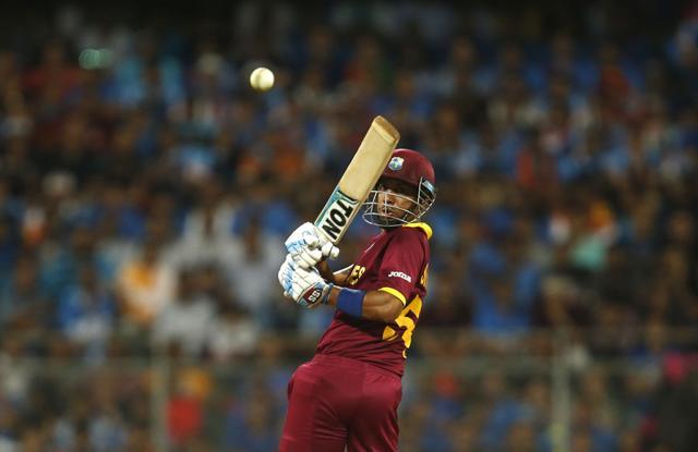 Lendl Simmons was caught twice off no balls. (REUTERS) Lendl Simmons was caught twice off no balls. (REUTERS)
