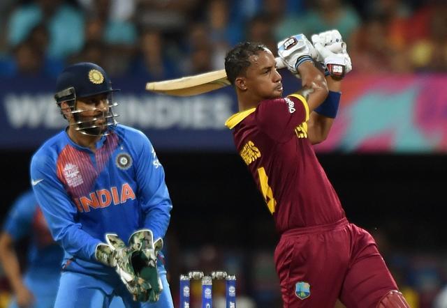 Lendl Simmons made the most of his two lives to knock hosts and favourites India out of the World T20. (AFP) Lendl Simmons made the most of his two lives to knock hosts and favourites India out of the World T20. (AFP)