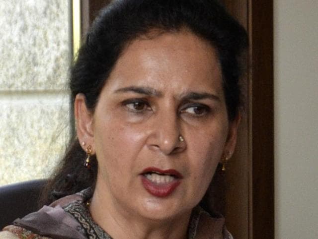 Chief parliamentary secretary (CPS) and Amritsar East MLA Dr Navjot Kaur Sidhu(HT File Photo) Chief parliamentary secretary (CPS) and Amritsar East MLA Dr Navjot Kaur Sidhu(HT File Photo)