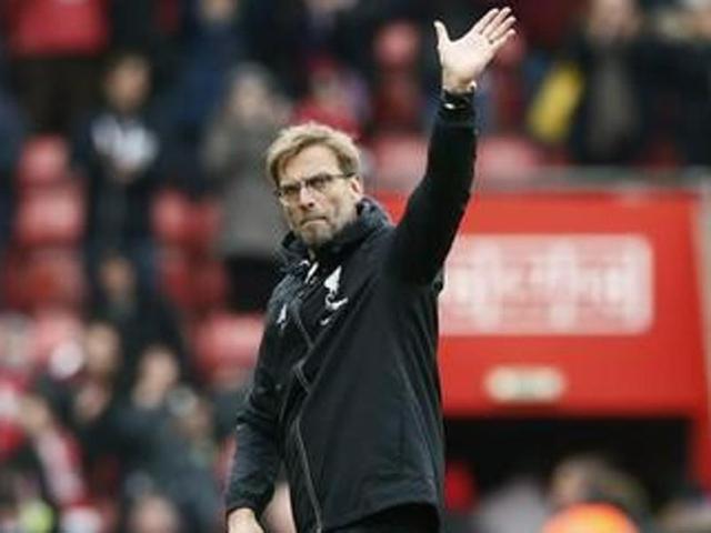 Jurgen Klopp believes the pressure will be on Tottenham Hotspur to catch Premier League leaders Leicester when the Spurs take on Liverpool at Anfield on Saturday. (AFP) Jurgen Klopp believes the pressure will be on Tottenham Hotspur to catch Premier League leaders Leicester when the Spurs take on Liverpool at Anfield on Saturday. (AFP)