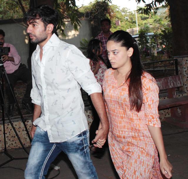 Actor-couple Jay Bhanushali and Mahhi Vij. (Pramod Thakur/HT) Actor-couple Jay Bhanushali and Mahhi Vij. (Pramod Thakur/HT)