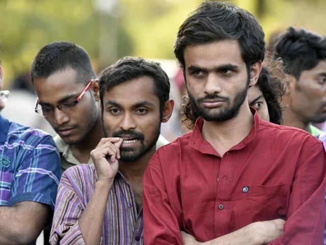 JNU is believed to be seeking legal opinion over punishment to a few students in connection with an event against hanging of Parliament attack convict Afzal Guru. (Ravi Choudhary/HT File Photo) JNU is believed to be seeking legal opinion over punishment to a few students in connection with an event against hanging of Parliament attack convict Afzal Guru. (Ravi Choudhary/HT File Photo)