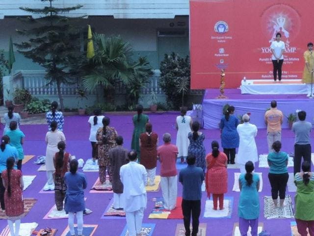 Researchers and scholars from the field of yoga, Ayurveda, medical sciences, spirituality, alternative therapies and psychology will attend the event.(HT File Photo) Researchers and scholars from the field of yoga, Ayurveda, medical sciences, spirituality, alternative therapies and psychology will attend the event.(HT File Photo)