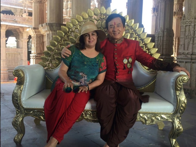 After choreographing Jackie Chan for Kung Fu Yoga, Farah Khan wants to christen him Jackie Jackson. (Instagram)